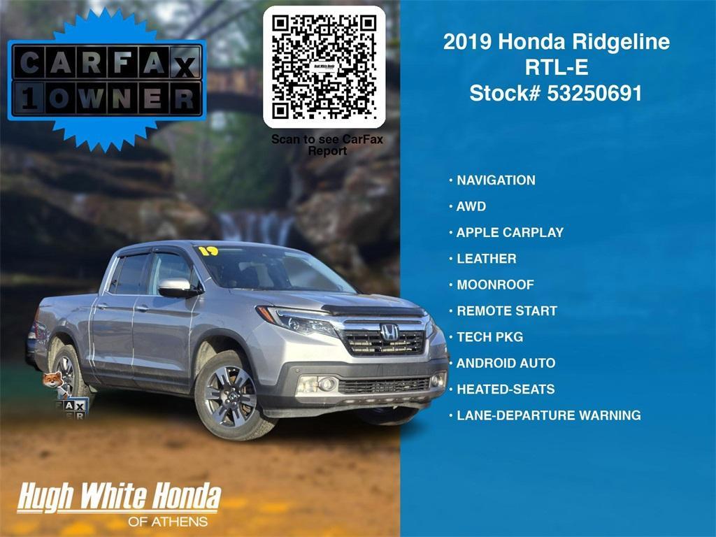 used 2019 Honda Ridgeline car, priced at $22,526