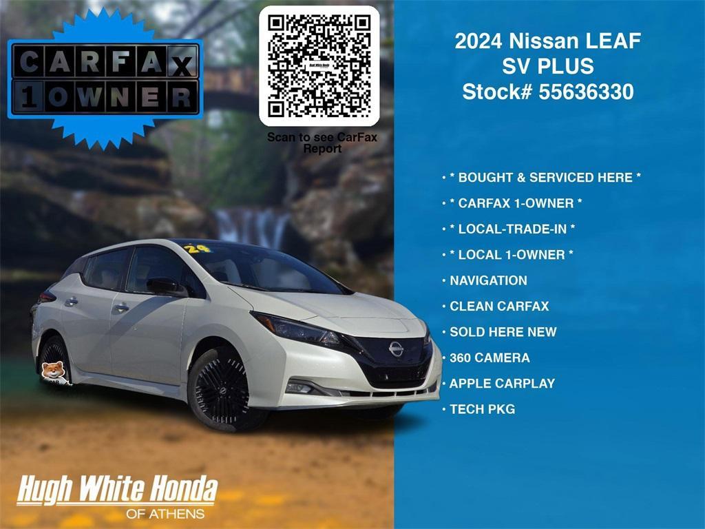 used 2024 Nissan Leaf car, priced at $21,980