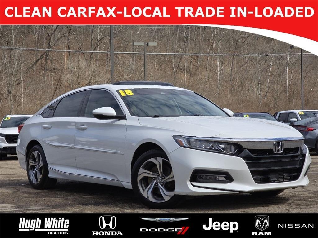 used 2018 Honda Accord car, priced at $18,990