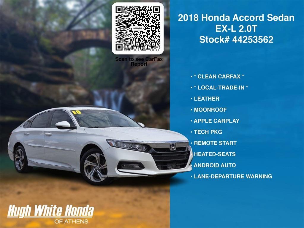 used 2018 Honda Accord car, priced at $18,990