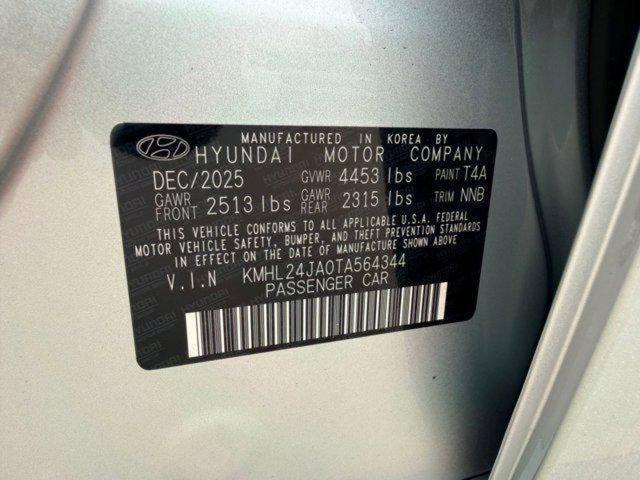 new 2026 Hyundai Sonata car, priced at $25,509