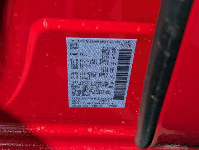 new 2026 Nissan Frontier car, priced at $39,035