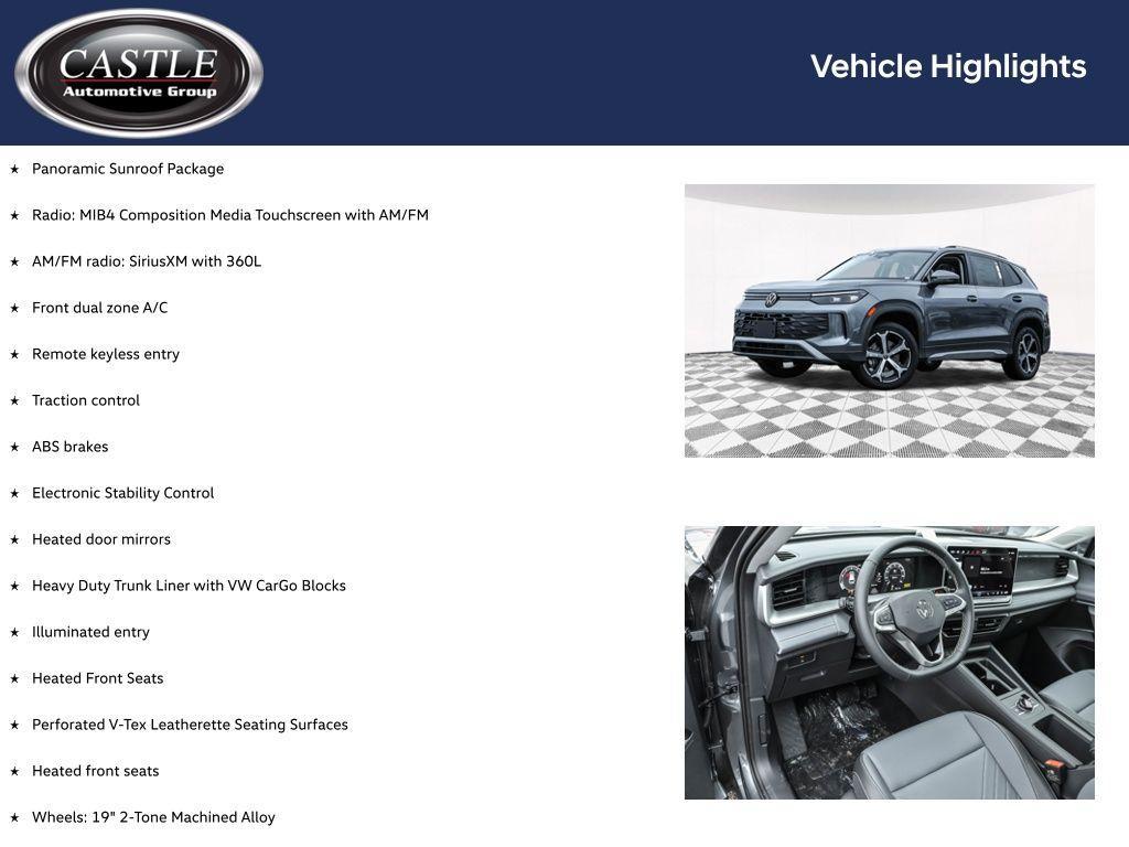 new 2026 Volkswagen Tiguan car, priced at $36,363