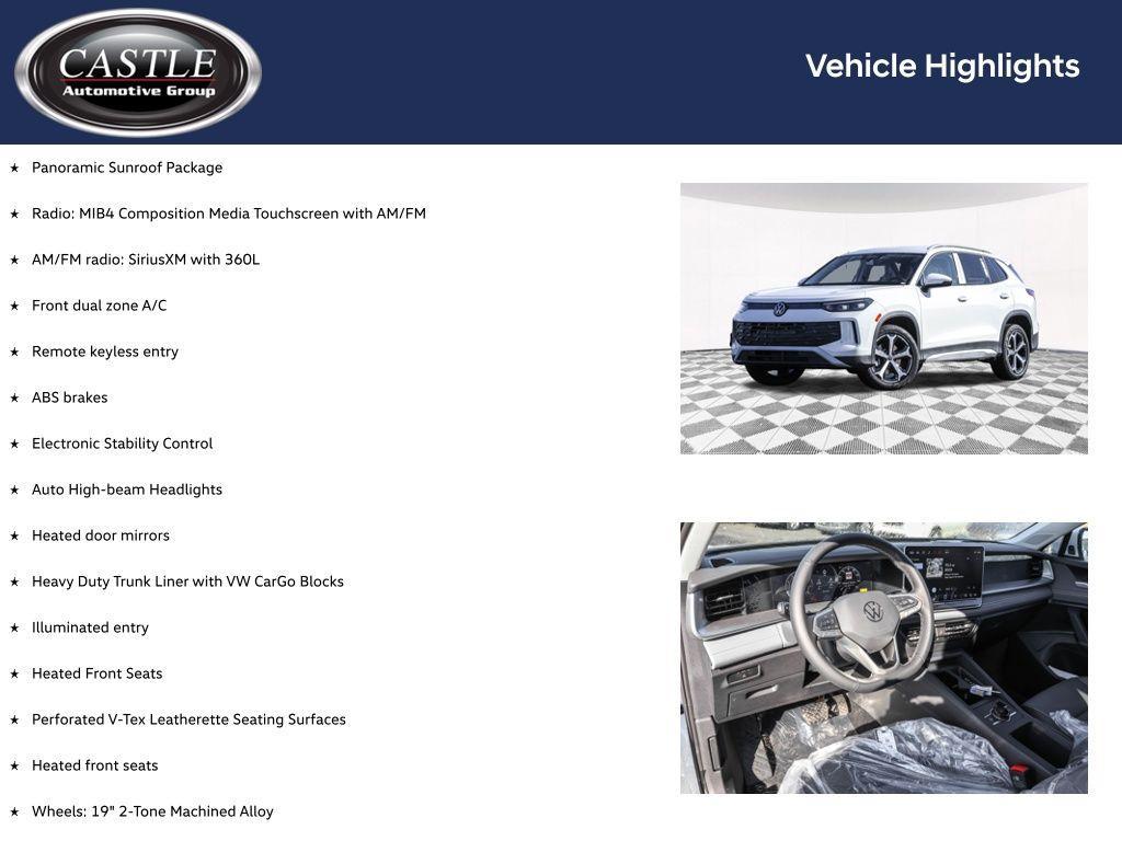 new 2026 Volkswagen Tiguan car, priced at $35,006