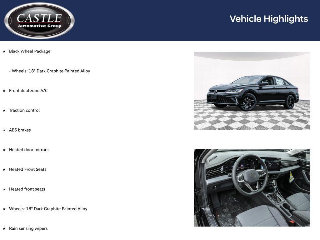 new 2026 Volkswagen Jetta car, priced at $27,542