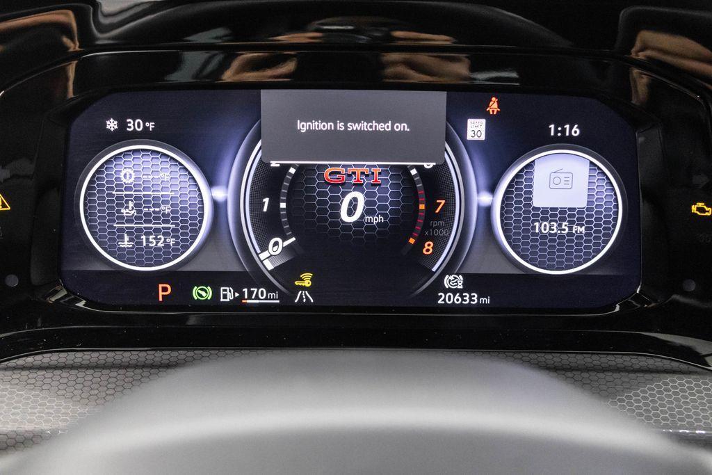 used 2024 Volkswagen Golf GTI car, priced at $29,725