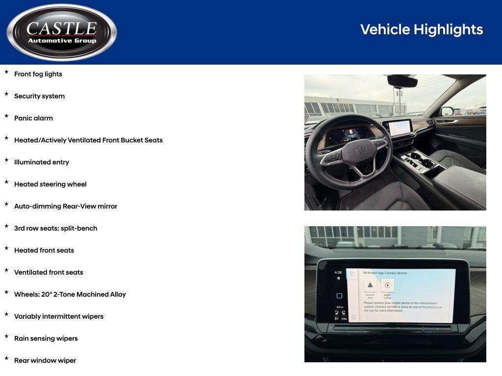 used 2024 Volkswagen Atlas car, priced at $32,324