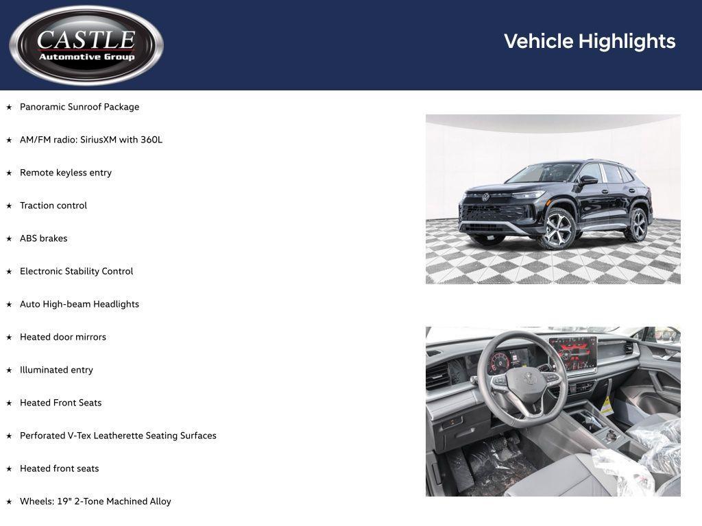 new 2026 Volkswagen Tiguan car, priced at $34,244