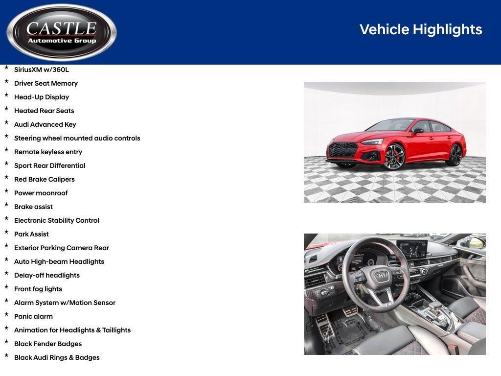 used 2024 Audi S5 car, priced at $56,330