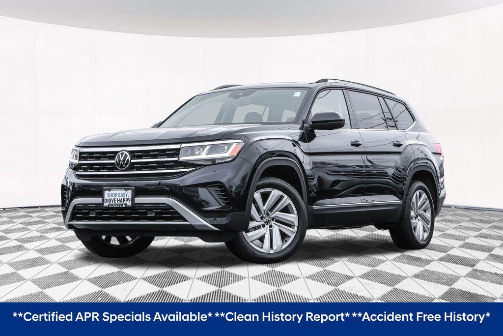 used 2021 Volkswagen Atlas car, priced at $27,381