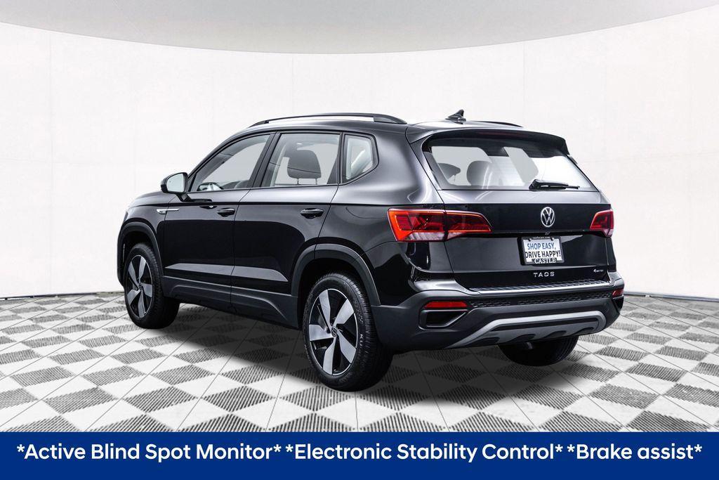 used 2024 Volkswagen Taos car, priced at $19,488