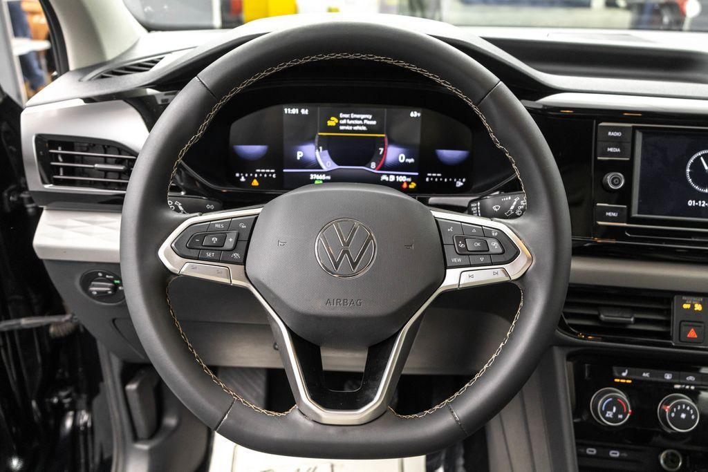 used 2024 Volkswagen Taos car, priced at $19,488
