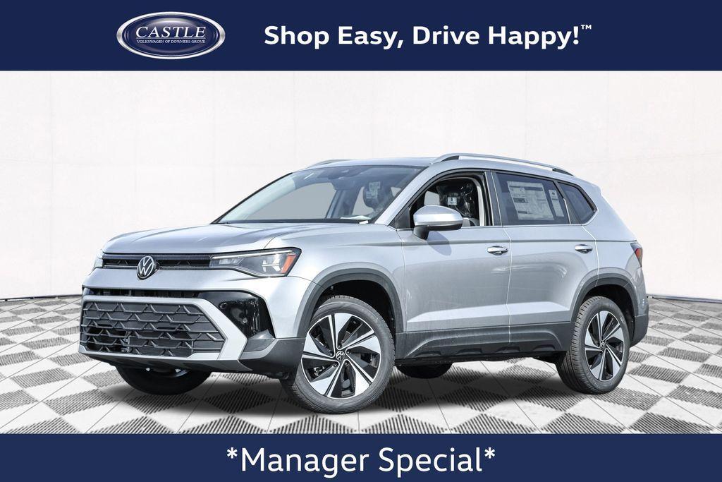new 2025 Volkswagen Taos car, priced at $27,469