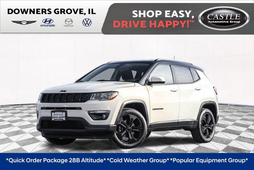 used 2018 Jeep Compass car, priced at $10,042