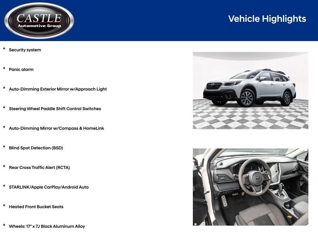 used 2022 Subaru Outback car, priced at $23,758