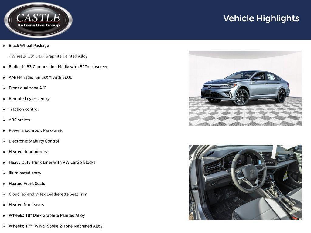 new 2026 Volkswagen Jetta car, priced at $27,867