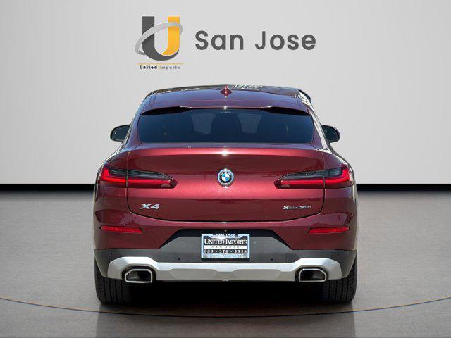 used 2022 BMW X4 car, priced at $29,800