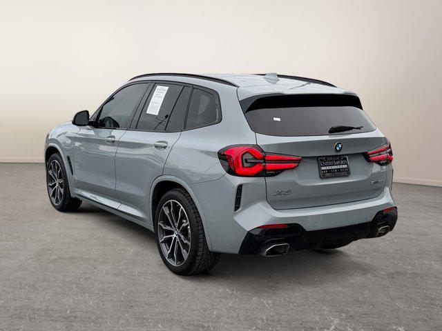 used 2022 BMW X3 car, priced at $27,500