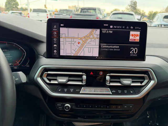 used 2022 BMW X3 car, priced at $27,500