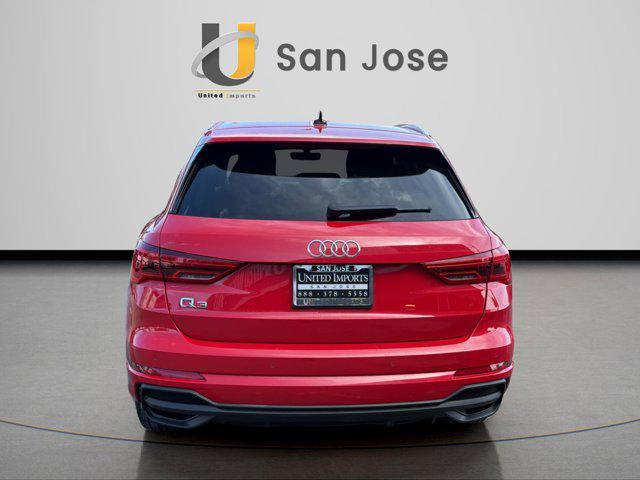 used 2024 Audi Q3 car, priced at $19,800