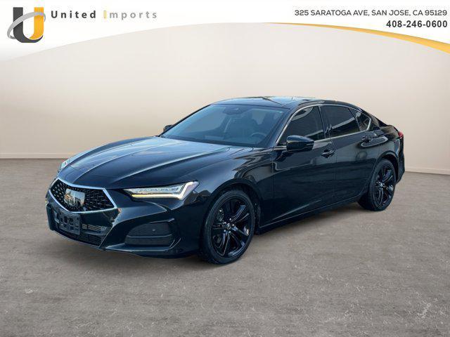 used 2021 Acura TLX car, priced at $24,499