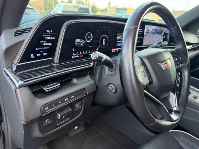 used 2023 Cadillac Escalade car, priced at $59,999