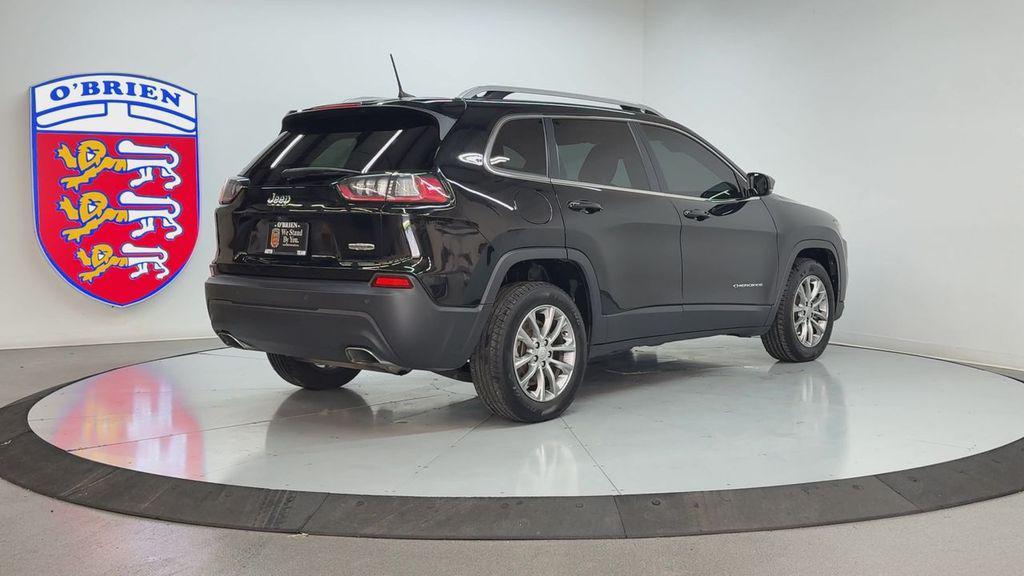 used 2021 Jeep Cherokee car, priced at $10,912