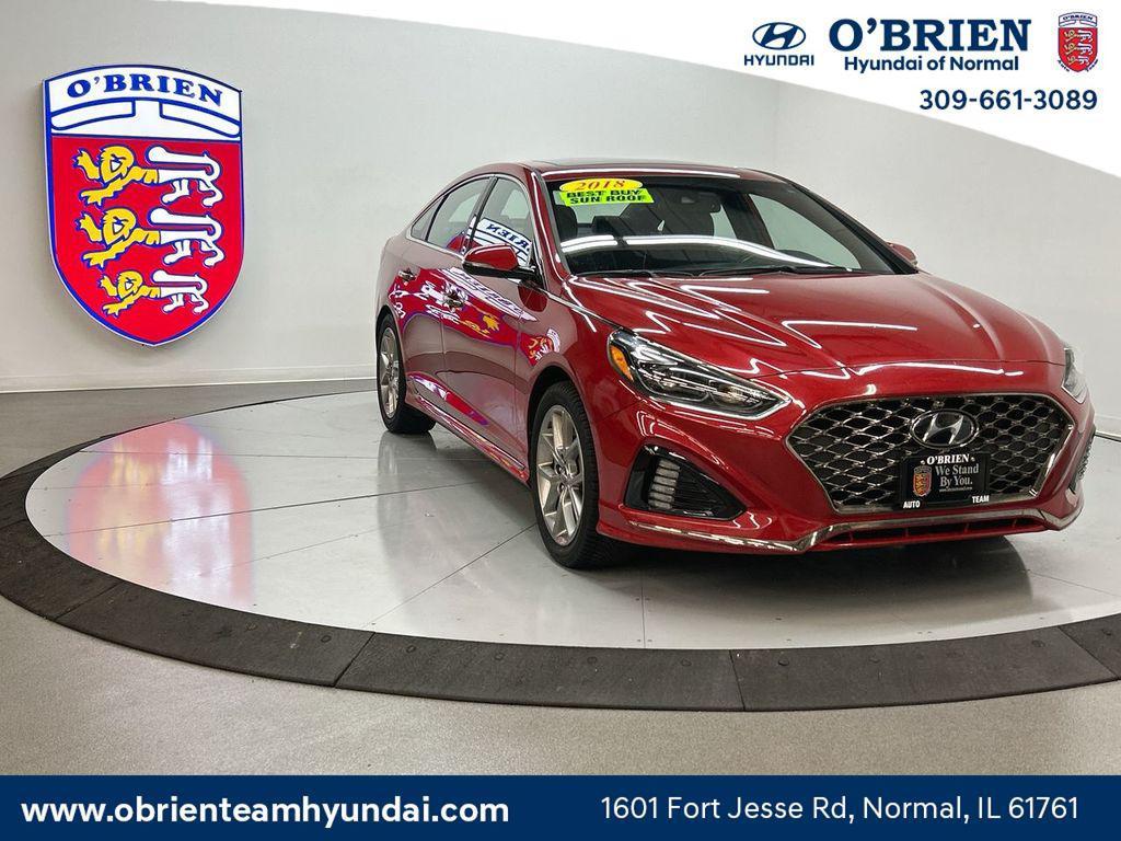 used 2018 Hyundai Sonata car, priced at $12,900