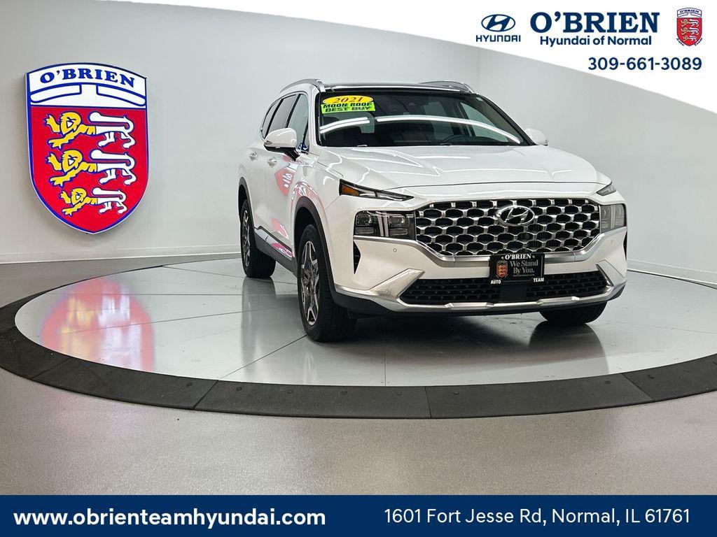 used 2021 Hyundai Santa Fe car, priced at $23,900