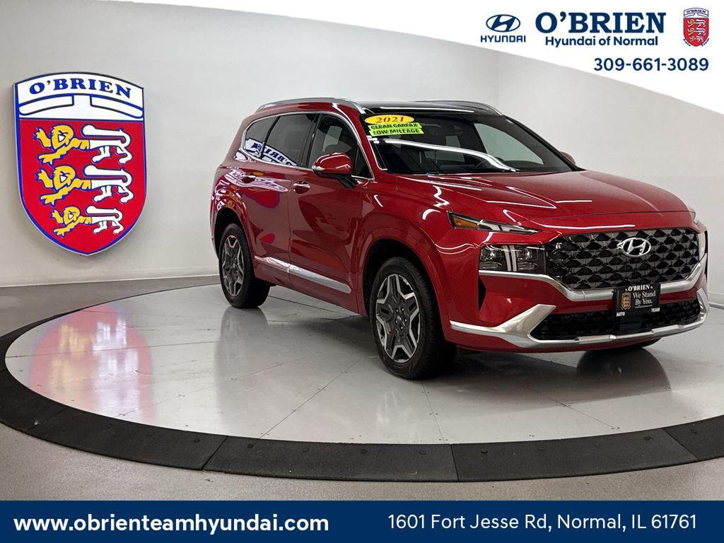 used 2021 Hyundai Santa Fe car, priced at $26,312