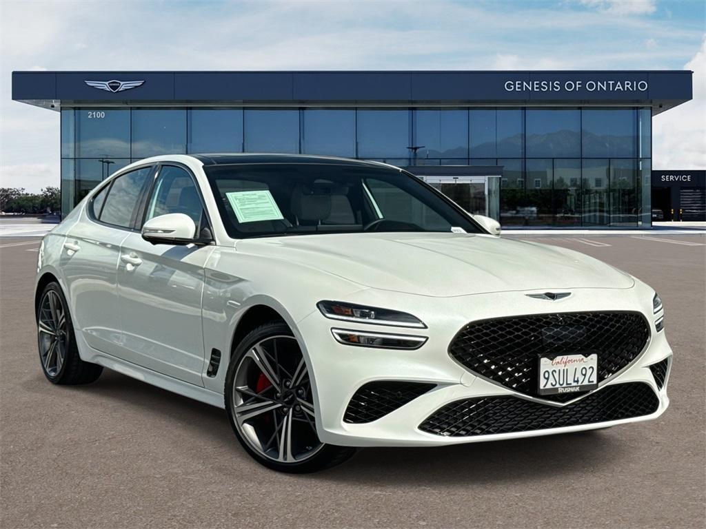 used 2025 Genesis G70 car, priced at $45,572