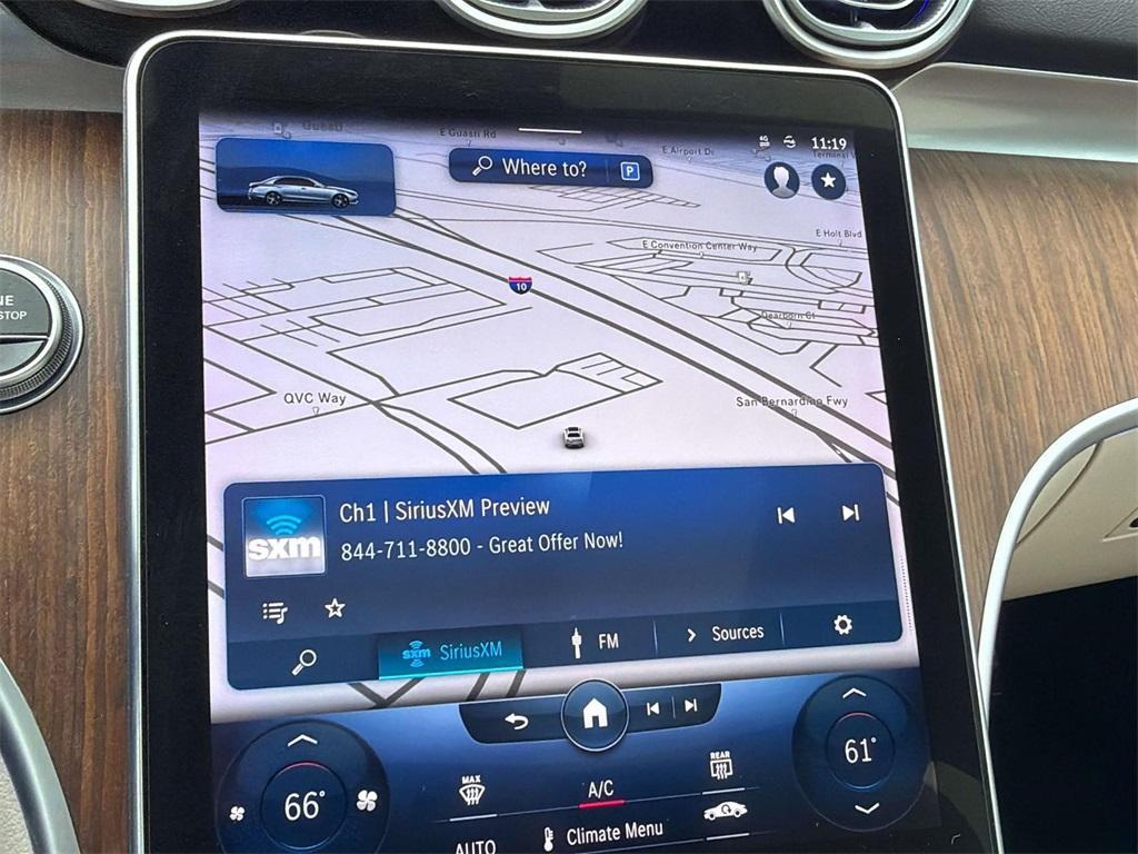 used 2023 Mercedes-Benz C-Class car, priced at $34,691