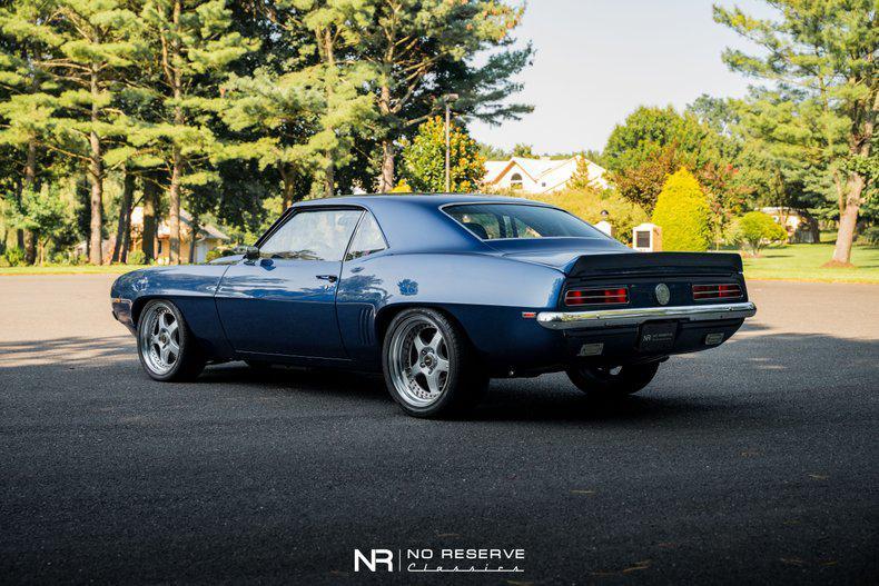 1969 Blue Chevrolet Camaro