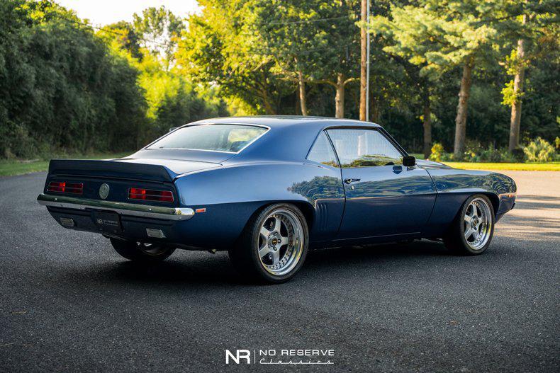 1969 Blue Chevrolet Camaro