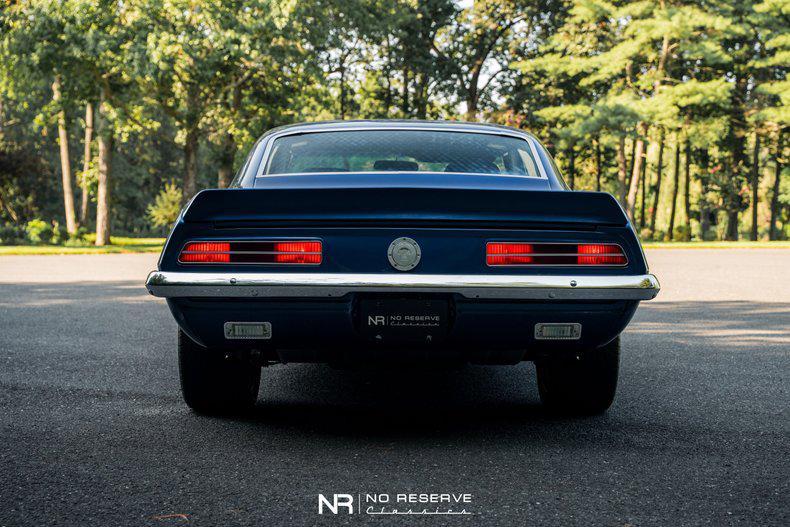 1969 Blue Chevrolet Camaro