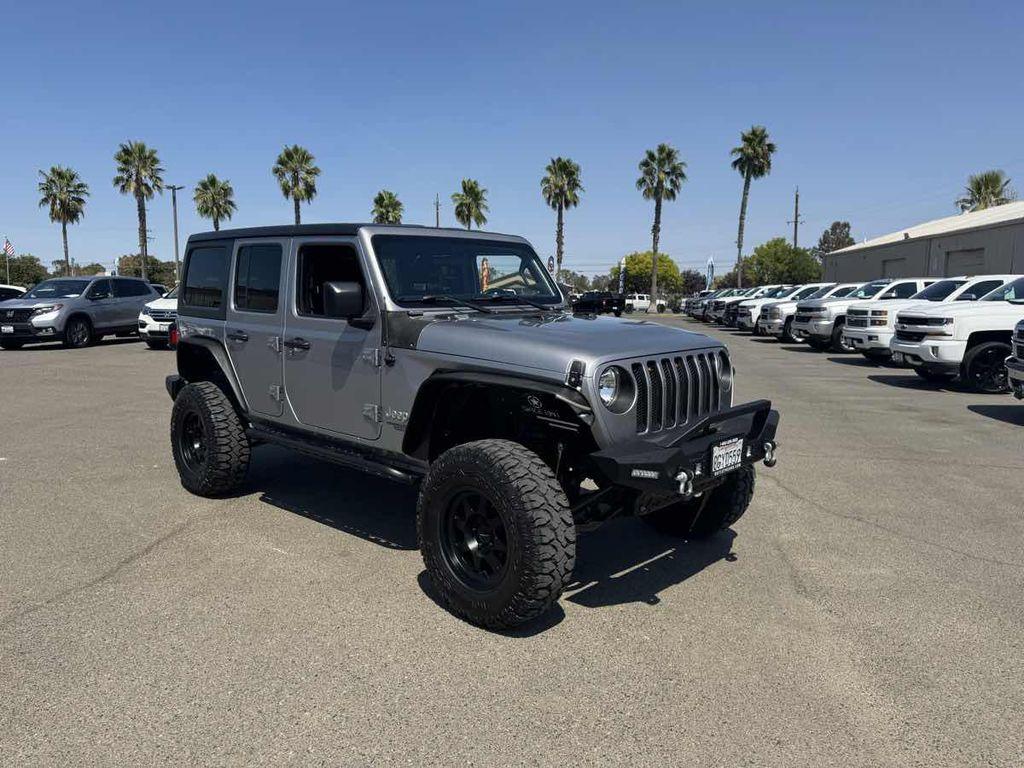 used 2018 Jeep Wrangler Unlimited car, priced at $23,499