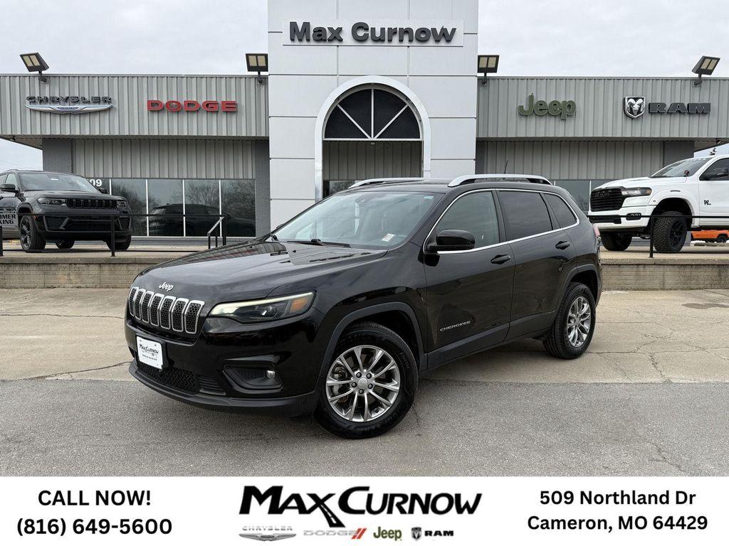 used 2021 Jeep Cherokee car, priced at $16,589