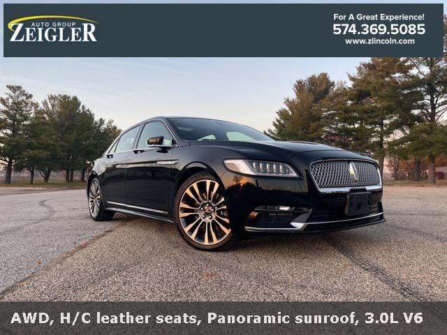 used 2017 Lincoln Continental car, priced at $13,000