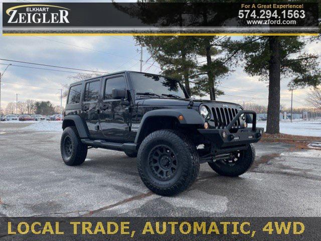 used 2014 Jeep Wrangler Unlimited car, priced at $12,500
