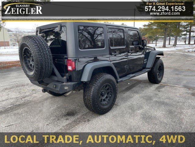 used 2014 Jeep Wrangler Unlimited car, priced at $12,500