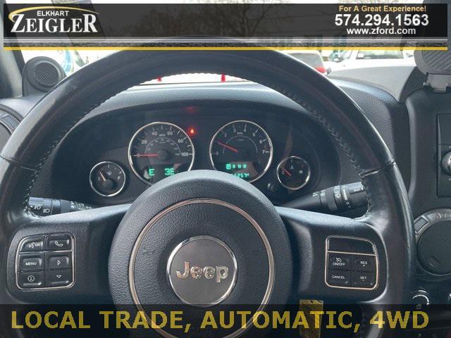 used 2014 Jeep Wrangler Unlimited car, priced at $12,500