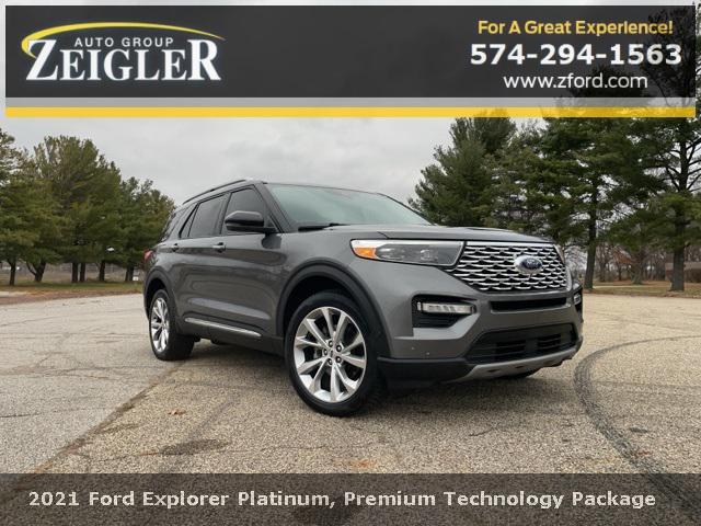 used 2021 Ford Explorer car, priced at $25,000
