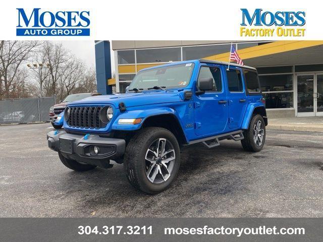 used 2024 Jeep Wrangler 4xe car, priced at $28,836