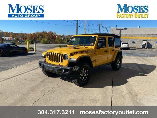 used 2021 Jeep Wrangler Unlimited car, priced at $32,780