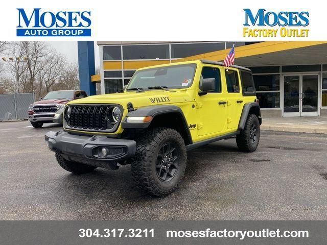 used 2024 Jeep Wrangler car, priced at $37,426