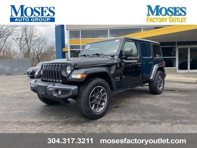 used 2021 Jeep Wrangler Unlimited car, priced at $26,845