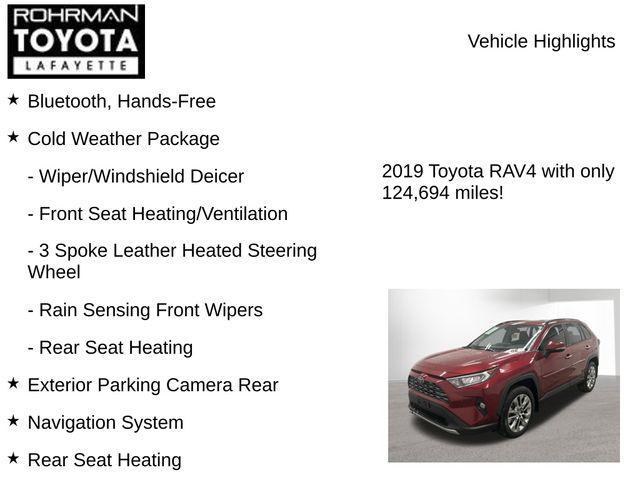 used 2019 Toyota RAV4 car, priced at $21,351