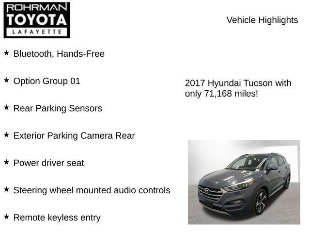 used 2017 Hyundai Tucson car, priced at $15,063