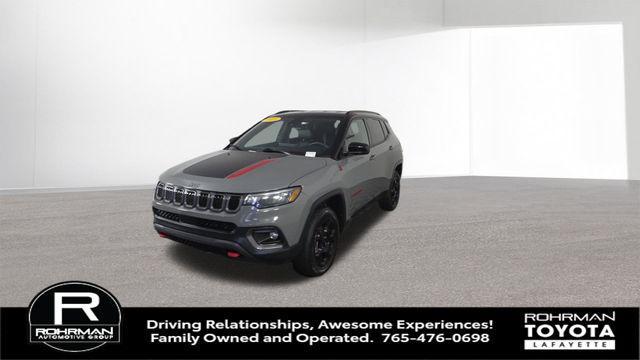 used 2023 Jeep Compass car, priced at $19,624
