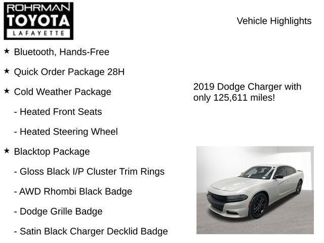 used 2019 Dodge Charger car, priced at $16,022